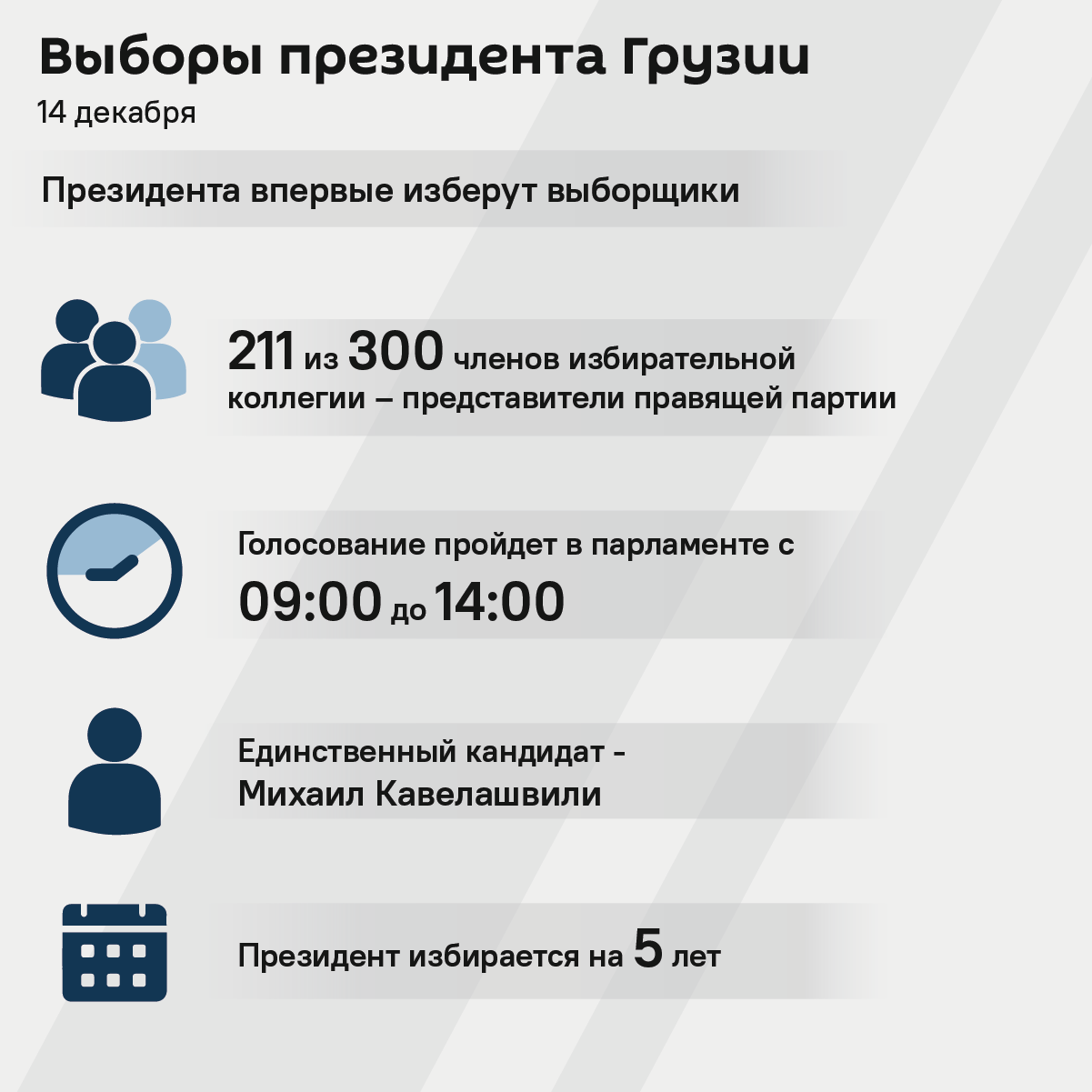 Выборы президента Грузии 24 декабря - Sputnik Грузия