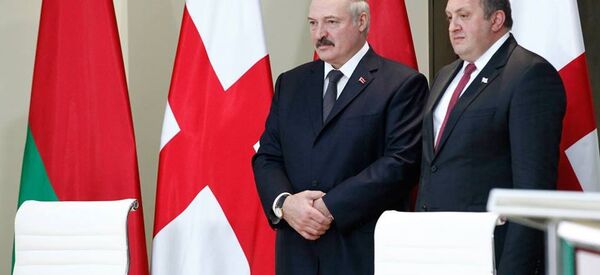 Александр Лукашенко и Георгий Маргвелашвили. Архивное фото - Sputnik Грузия