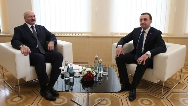 Ираклий Гарибашвили и Александр Лукашенко - Sputnik Грузия