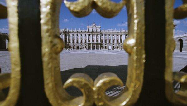 Вид на дворец Риал, Мадрид, Испания - Sputnik Грузия