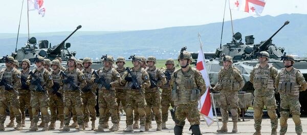 ქართულ-ამერიკული წვრთნები ქართულ-ამერიკული წვრთნები - Sputnik საქართველო