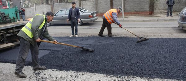 გზის საფარის დაგება - Sputnik საქართველო