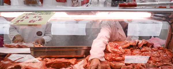 Мясная лавка, фото из архива Мясная лавка, фото из архива - Sputnik Грузия