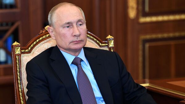 Президент РФ Владимир Путин  - Sputnik Грузия