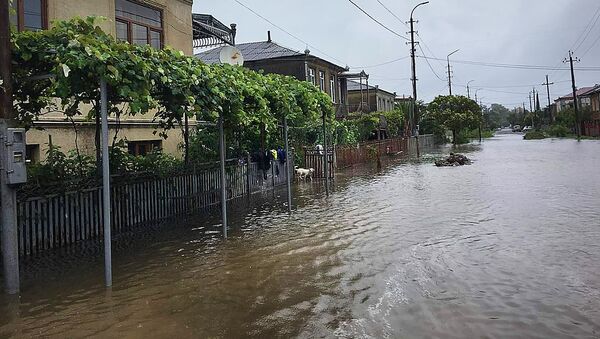 Последствия крупного наводнения в Самегрело - Sputnik Грузия