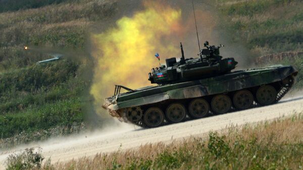 Экипаж танка Т-72Б3 армии Азербайджана - Sputnik Грузия