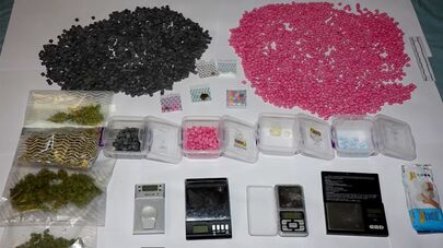 Изъятые наркотики на полмиллиона долларов