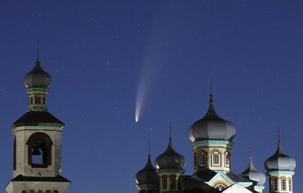 Комета Neowise С/2020 F3 была обнаружена 27 марта 2020 года космическим инфракрасным телескопом  Neowise - Sputnik Грузия