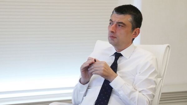 Премьер-министр Грузии Георгий Гахария - Sputnik Грузия