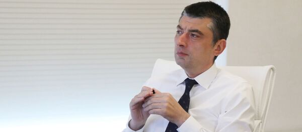 Премьер-министр Грузии Георгий Гахария - Sputnik Грузия