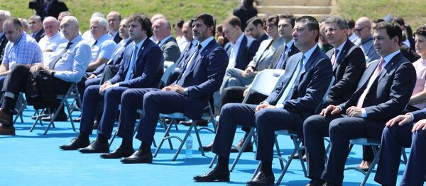 Начало избирательной кампании Грузинской мечты Начало избирательной кампании Грузинской мечты - Sputnik Грузия