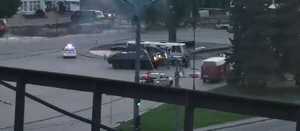 Захват заложников в Луцке: Зеленский выполнил требование злоумышленника - Sputnik Грузия