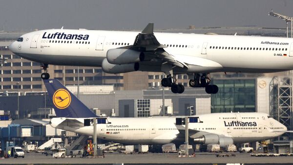 Пассажирские самолеты немецкой авиакомпании Lufthansa - Sputnik Грузия