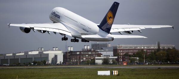 გერმანული ავიაკომპანია  Lufthansa-ს თვითმფრინავი გერმანული ავიაკომპანია  Lufthansa-ს თვითმფრინავი - Sputnik საქართველო