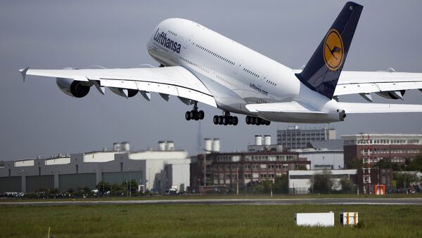 Lufthansa–ს თვითმფრინავი - Sputnik საქართველო
