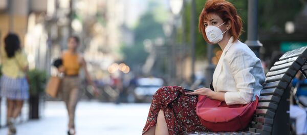 ახალგაზრდა ქალი პირბადით - Sputnik საქართველო