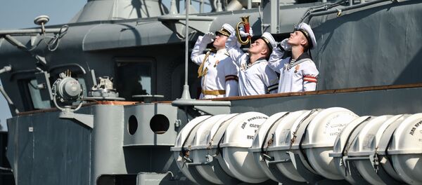 Моряки ВМФ России Моряки ВМФ России - Sputnik Грузия