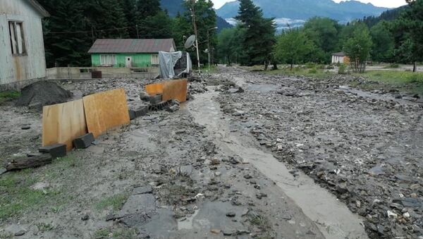 Наводнение в Рача - Sputnik Грузия