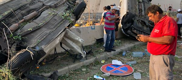 Мощный взрыв в Бейруте - столице и крупнейшем городе Ливана Мощный взрыв в Бейруте - столице и крупнейшем городе Ливана - Sputnik Грузия