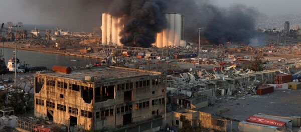 Мощный взрыв в Бейруте - столице и крупнейшем городе Ливана Мощный взрыв в Бейруте - столице и крупнейшем городе Ливана - Sputnik Грузия