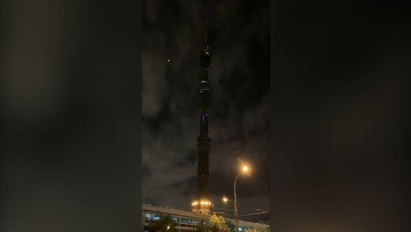 Останкинская башня погасла на час в знак траура по погибшим в Бейруте - Sputnik Грузия