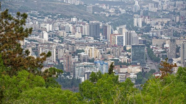 Вид на город Тбилиси - районы Сабуртало и Ваке - Sputnik Грузия