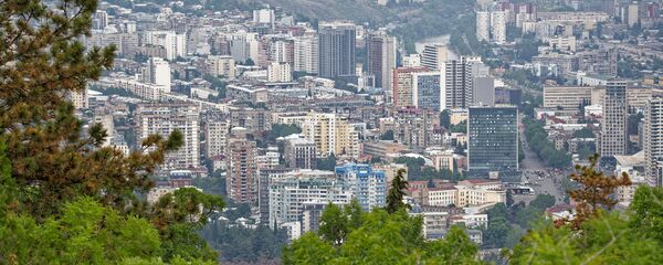 Вид на город Тбилиси - районы Сабуртало и Ваке Вид на город Тбилиси - районы Сабуртало и Ваке - Sputnik Грузия