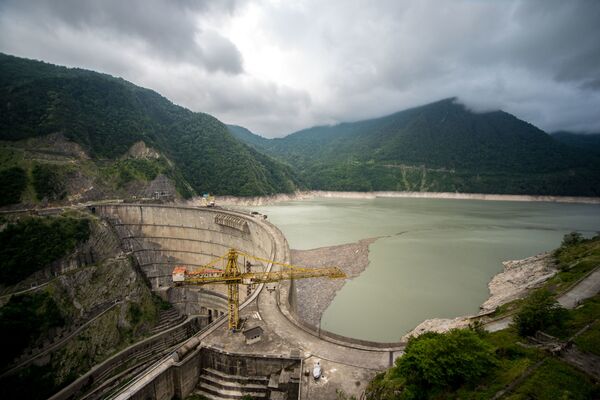 Ингури ГЭС - это уникальное инженерное сооружение, не имеющее аналогов в регионе Южного Кавказа - Sputnik Грузия