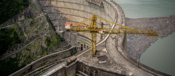 Ингури ГЭС и Ингурское водохранилище - Sputnik Грузия