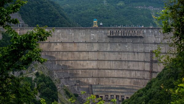 Ингури ГЭС и Ингурское водохранилище - Sputnik Грузия