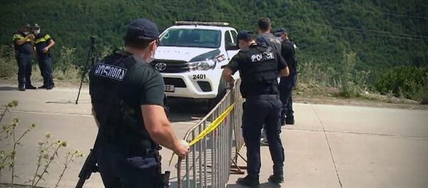 ბლოკპოსტი სვანეთში ბლოკპოსტი სვანეთში - Sputnik საქართველო