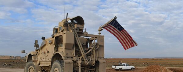 აშშ-ის პატრული სირიაში აშშ-ის პატრული სირიაში - Sputnik საქართველო