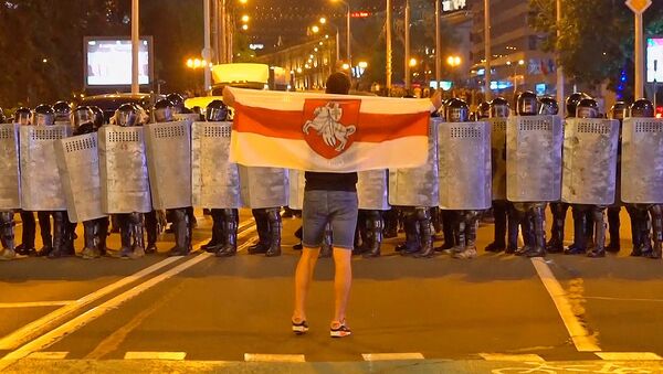 Протесты в Белоруссии: жаркая ночь после выборов  - Sputnik Грузия