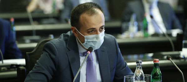Арсен Торосян на заседании правительства - Sputnik Грузия