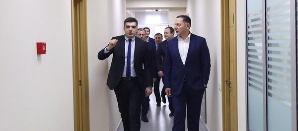 ვახტანგ გომელაური თბილისის პოლიციის დეპარტამენტში ვახტანგ გომელაური თბილისის პოლიციის დეპარტამენტში - Sputnik საქართველო