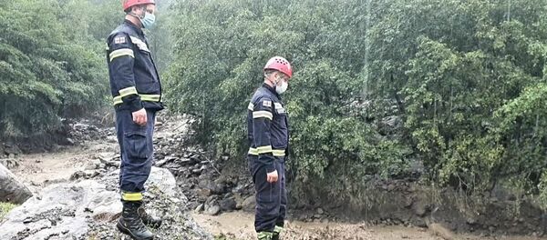 Наводнение в Сванети - район Лентехи - Sputnik Грузия