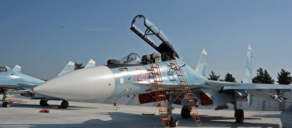 Самолеты ВКС РФ на авиабазе Хмеймим в Сирии - Sputnik Грузия