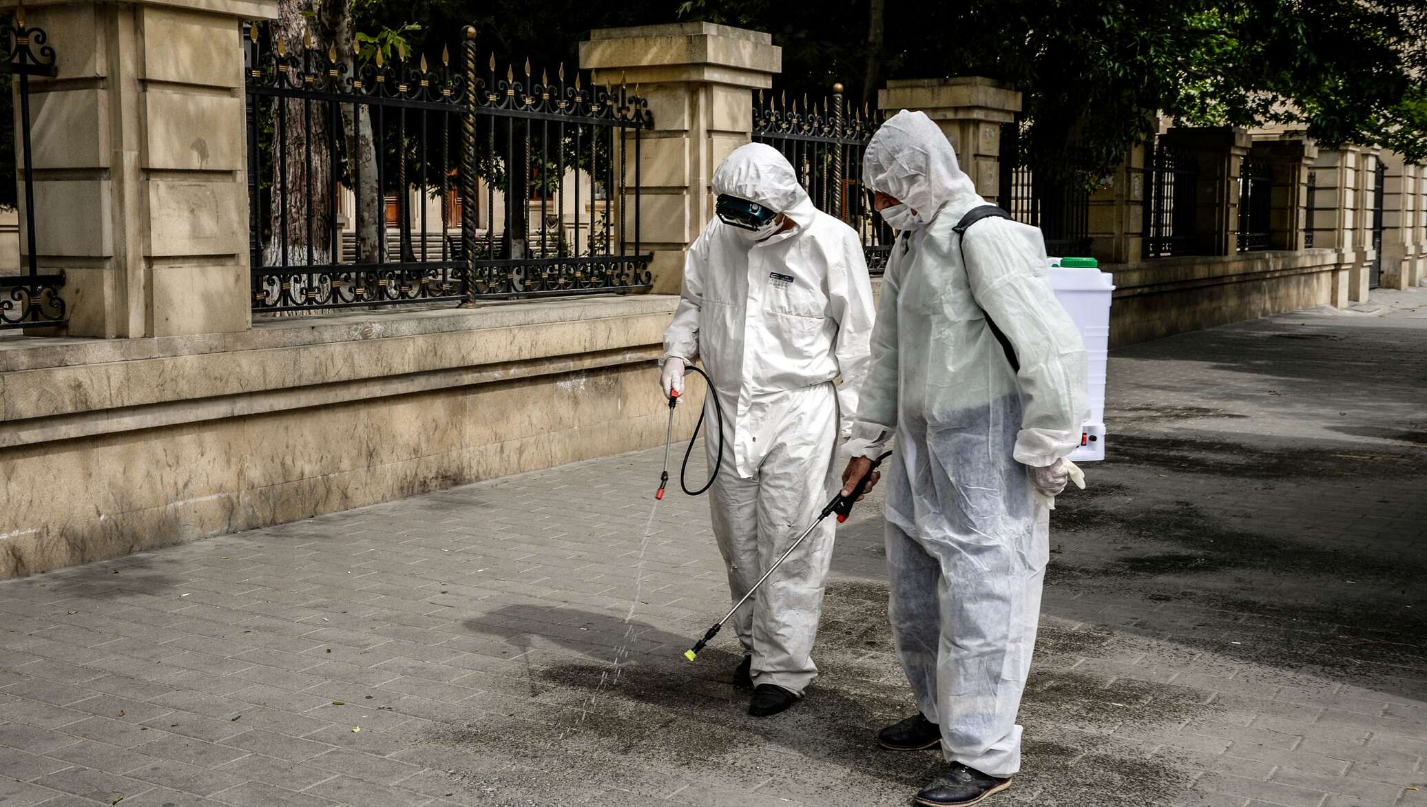 Время пандемии в Баку. Карантин в азербайджане