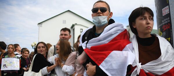 Акции протеста в Минске - Sputnik Грузия