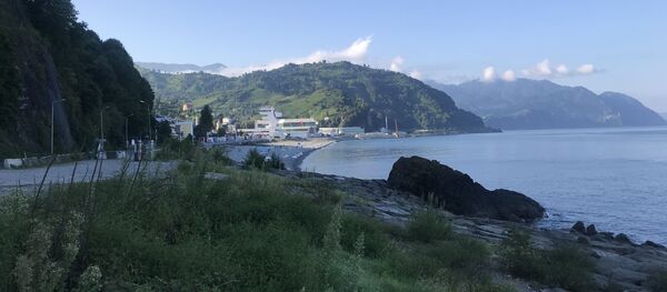 „სარფის“ საბაჟო საქართველო-თურქეთის საზღვარზე „სარფის“ საბაჟო საქართველო-თურქეთის საზღვარზე - Sputnik საქართველო