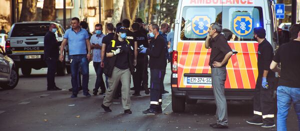 Скорая помощь 112 на месте происшествия - Sputnik Грузия