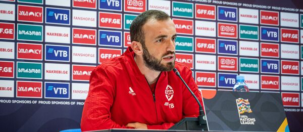 Ника Квеквескири - полузащитник сборной Грузии по футболу - Sputnik Грузия