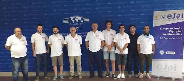 Призеры Европейской молодежной олимпиады по информатике - Sputnik Грузия