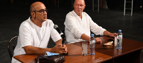 Сбор труппы Тбилисского русского театра им. А. С. Грибоедова - Sputnik Грузия