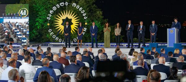 Презентация первой двадцатки партийного списка Грузинской мечты и будущего премьера 10 сентября Презентация первой двадцатки партийного списка Грузинской мечты и будущего премьера 10 сентября - Sputnik Грузия