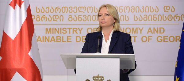 Министр экономики Грузии Натия Турнава - Sputnik Грузия