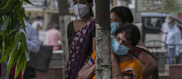 Пандемия нового коронавируса COVID 19 в Индии. Женщины в масках Пандемия нового коронавируса COVID 19 в Индии. Женщины в масках - Sputnik Грузия