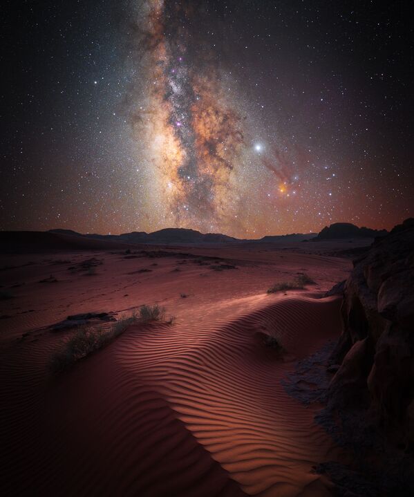 Снимок Магия пустыни немецкого фотографа Стефана Либермана, занявший второе место в категории Небо - Sputnik Грузия
