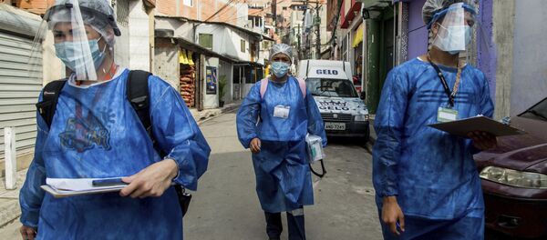 ექიმები პანდემიის დროს ტესტირებაზე  ექიმები პანდემიის დროს ტესტირებაზე  - Sputnik საქართველო