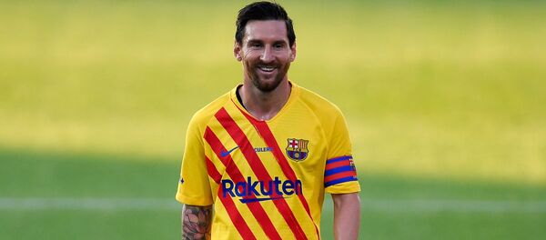 არგენტინის ნაკრებისა და „ბარსელობას“ თავდამსხმელი ლიონელ მესი რეიტინგის სათავეში მოხვდა არგენტინის ნაკრებისა და „ბარსელობას“ თავდამსხმელი ლიონელ მესი რეიტინგის სათავეში მოხვდა - Sputnik საქართველო